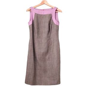 Dara Lamb Haute De Gamme Shift Dress Made in USA 100% Silk Size See Measurements